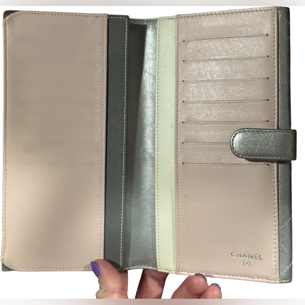 Chanel long wallet from 2011 Palette Collection - Picture 10 of 15